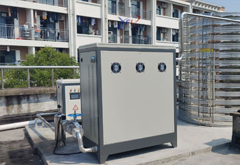 安徽合肥一六八中學(xué)熱水供應(yīng)180KW商用電磁熱水鍋爐項(xiàng)目